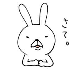 White Rabbit "Kenny" sticker #8274923