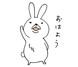 White Rabbit "Kenny" sticker #8274924