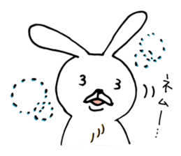 White Rabbit "Kenny" sticker #8274928
