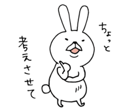 White Rabbit "Kenny" sticker #8274931