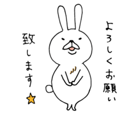 White Rabbit "Kenny" sticker #8274935