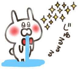 Rabbit made in Kansai 2 sticker #8274986