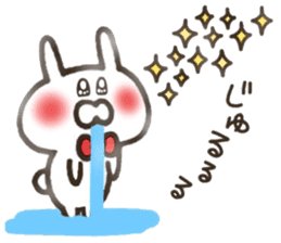 Rabbit made in Kansai 2 sticker #8274986
