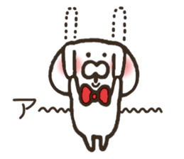 Rabbit made in Kansai 2 sticker #8274994