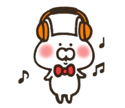 Rabbit made in Kansai 2 sticker #8274995