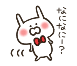 Rabbit made in Kansai 2 sticker #8275010