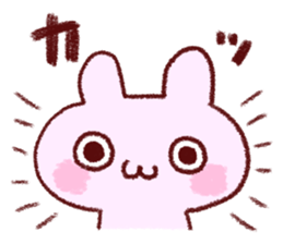 Dependent Rabbit! sticker #8275422