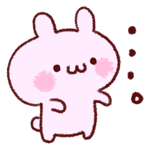 Dependent Rabbit! sticker #8275426