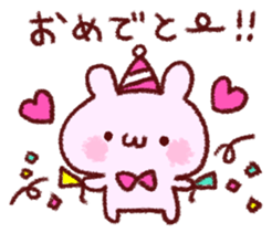 Dependent Rabbit! sticker #8275456