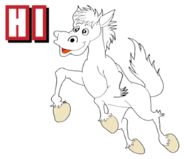 Hustle Horse Part2 sticker #8275673