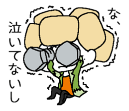 Pretty Japanese sweet on Halloween sticker #8275873