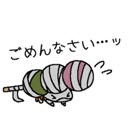 Pretty Japanese sweet on Halloween sticker #8275899