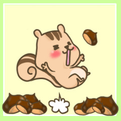 pretty squirrel sticker  part2