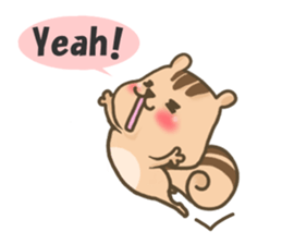 pretty squirrel sticker  part2 sticker #8276102