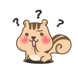 pretty squirrel sticker  part2 sticker #8276103