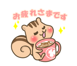 pretty squirrel sticker  part2 sticker #8276105