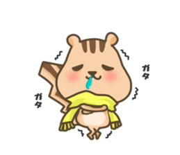 pretty squirrel sticker  part2 sticker #8276121