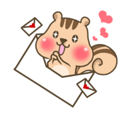 pretty squirrel sticker  part2 sticker #8276122