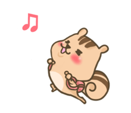 pretty squirrel sticker  part2 sticker #8276126