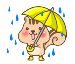 pretty squirrel sticker  part2 sticker #8276127