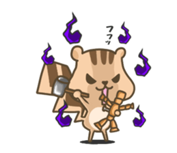 pretty squirrel sticker  part2 sticker #8276129