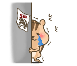 pretty squirrel sticker  part2 sticker #8276136