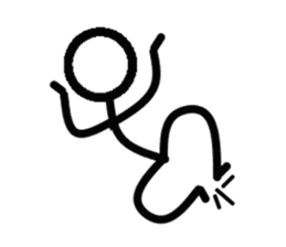 STICKMAN: STICKY'S LIFE sticker #8276595