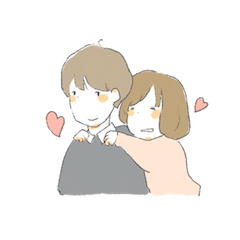 Heartwarming sticker.