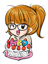 Akira lovely girls sticker #8276863