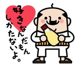 Fairy of middle aged man sticker #8276943