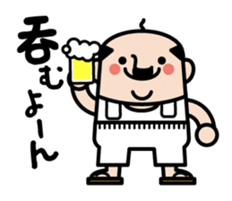 Fairy of middle aged man sticker #8276964