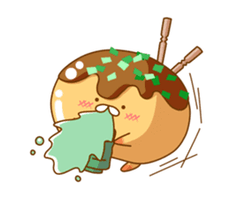 Mr takoyaki No3 sticker #8277053