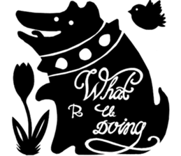 W Sunthorn's Paper Cut Messages sticker #8277302