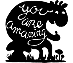 W Sunthorn's Paper Cut Messages sticker #8277303