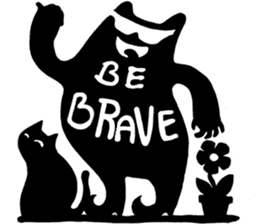 W Sunthorn's Paper Cut Messages sticker #8277305