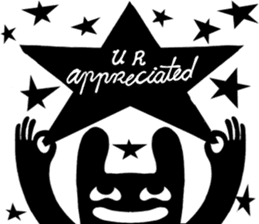 W Sunthorn's Paper Cut Messages sticker #8277309