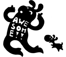 W Sunthorn's Paper Cut Messages sticker #8277320