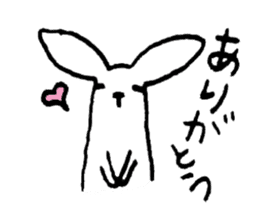GOKIGEN Rabbit  Butter sticker #8277380