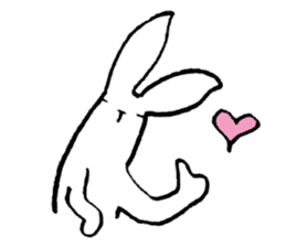 GOKIGEN Rabbit  Butter sticker #8277384