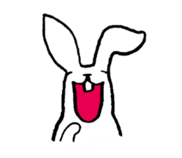 GOKIGEN Rabbit  Butter sticker #8277387