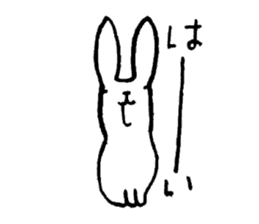 GOKIGEN Rabbit  Butter sticker #8277388