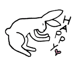 GOKIGEN Rabbit  Butter sticker #8277394