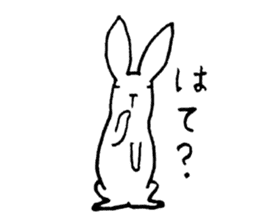 GOKIGEN Rabbit  Butter sticker #8277403