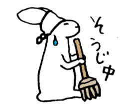 GOKIGEN Rabbit  Butter sticker #8277405