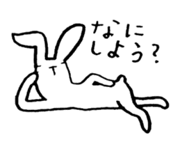 GOKIGEN Rabbit  Butter sticker #8277414