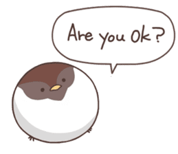 Suzume-san and Enaga-chan<English> sticker #8278598