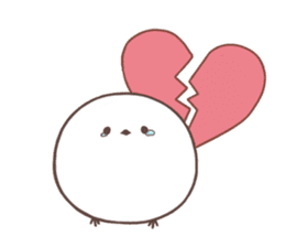 Suzume-san and Enaga-chan<English> sticker #8278602