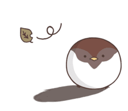 Suzume-san and Enaga-chan<English> sticker #8278607