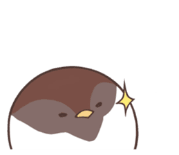 Suzume-san and Enaga-chan<English> sticker #8278612