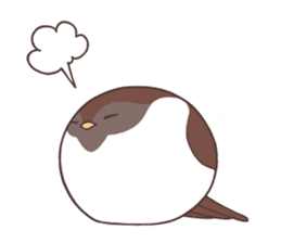 Suzume-san and Enaga-chan<English> sticker #8278614